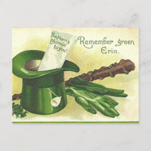 cute vintage Saint Patrick's Day Holiday postcard