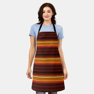 Cute vintage stripes apron