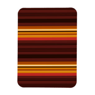 Cute vintage stripes magnet