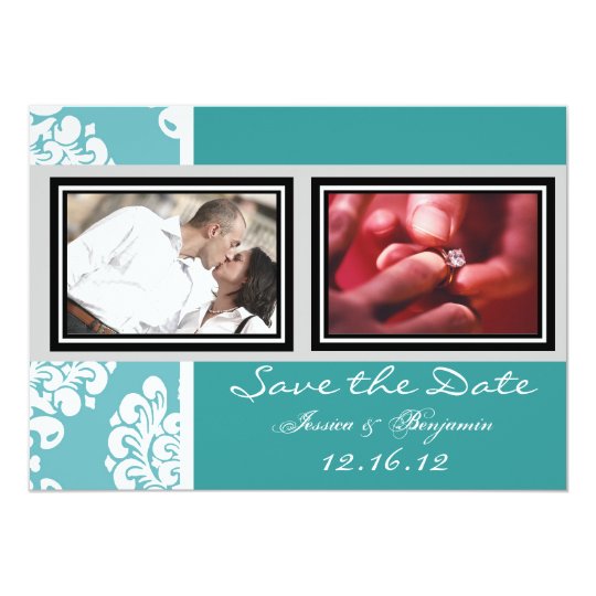 Cute Vintage Wedding Save the Date Cards