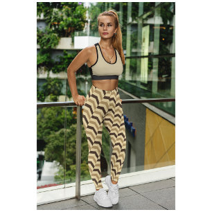 Cute Vintage Yoga Workout Leggings