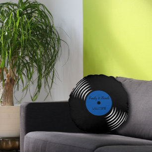Cute Vinyl Record Welcome Pillow