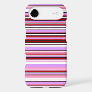 Cute violet red stripes
