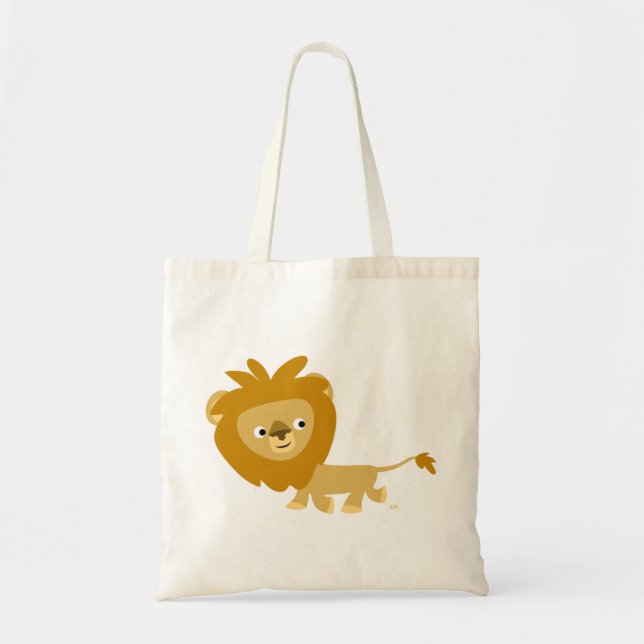Cute Walking Cartoon Lion Bag (Front)