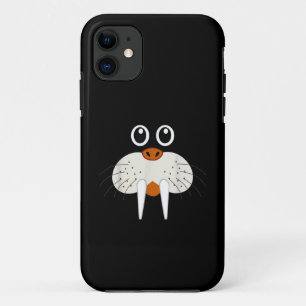 Cute Walrus Animal Costume Funny Halloween iPhone 11 Case