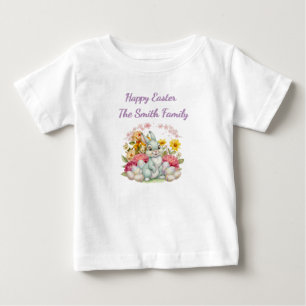 Cute Water Colour Easter Baby T-Shirt