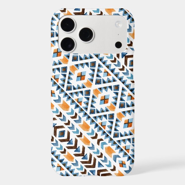 Cute watercolor aztec pattern (Back)