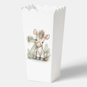 Cute Watercolor Baby Animals with Alphabet Letters Favour Box