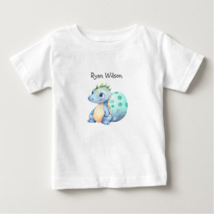 Cute Watercolor Baby Dinosaur  T-Shirt