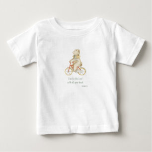Cute Watercolor Bear Baby T-Shirt
