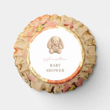 Cute Watercolor Bunny Baby Shower