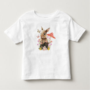 Cute Watercolor Bunny Toddler T-shirt