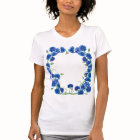 Cute watercolor cornflowers