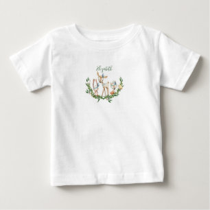 Cute watercolor deer baby T-Shirt