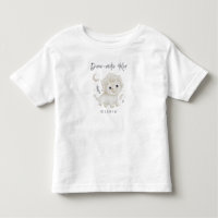 Cute Watercolor Dinosaur Dino-mite Kid Custom Name