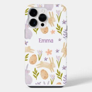 Cute Watercolor Easter iPhone 14 Pro Max Case