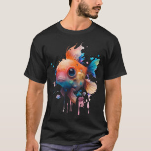 Cute Watercolor Fish T-Shirt