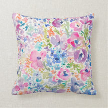 Cute Watercolor Flower Background