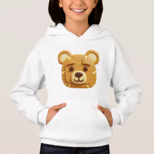 Cute Watercolor Ginger Panda Face Art