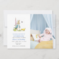 Cute Watercolor Peter Rabbit  1st birthday