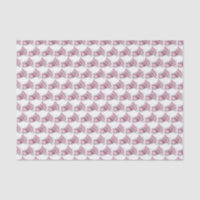 Cute Watercolor Pink Baby Shoes Pattern