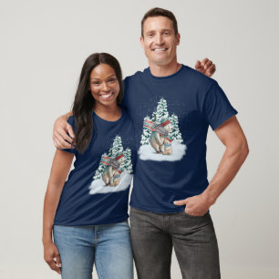 Cute Watercolor Polar Bears T-Shirt