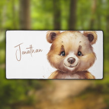 Cute Watercolor Teddy Bear