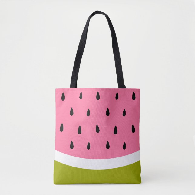 Cute Watercolor Tote Bag (Front)