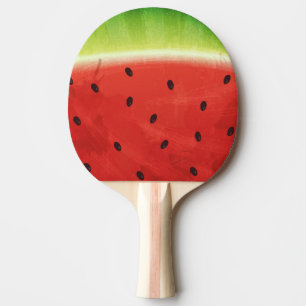 Cute Watercolor Watermelon Giant funny slice Ping Pong Paddle