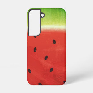 Cute Watercolor Watermelon Giant funny slice Samsung Galaxy Case