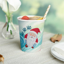 Cute Watercolour Festive Paper Cups 