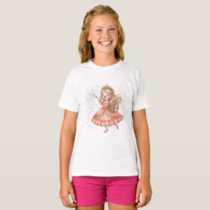 Cute Watercolour Princess T-Shirt