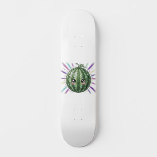 Cute Watermelon Disco Ball Skateboard
