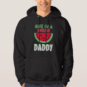 Cute Watermelon Face Happy To Me You One In A Melo Hoodie