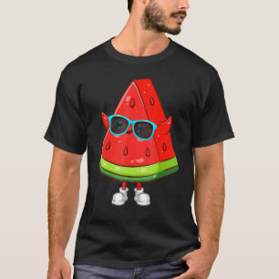 Cute Watermelon Fruits For Men Women Girls Summer T-Shirt