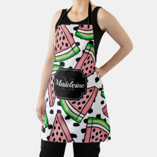 Cute Watermelon Pattern Apron