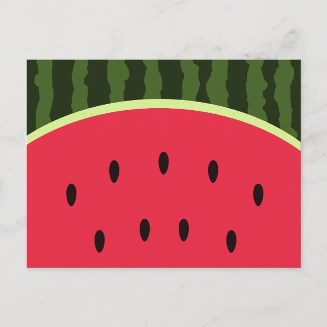 Cute Watermelon Postcard (Front)