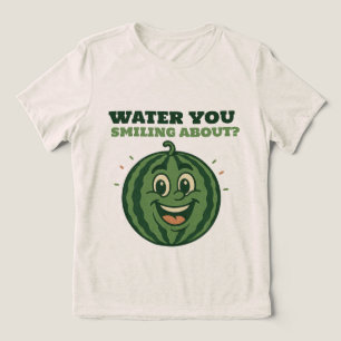 Cute watermelon smiling funny Tri-Blend shirt