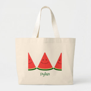 Cute Watermelon Summer Personalised Tote Bag