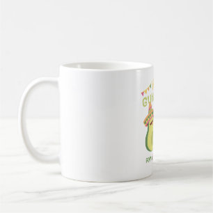 Cute Watermelon Surfing The Waves Funny Coffee Mug