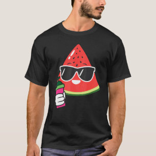 Cute Watermelon Watermelon Frappe Summer Fruit T-Shirt