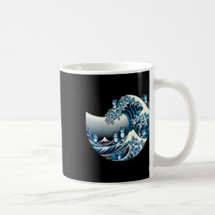 Cute Wave Of Blue Cats For Kamala Funny 1 Coffee Mug