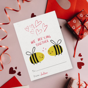 Cute We Bee-Long Together Valentines Day Classroom