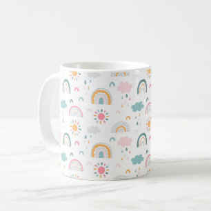 Cute Weather Pattern Coffee Mug