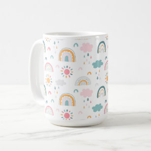 Cute Weather Pattern Coffee Mug