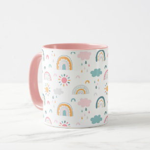 Cute Weather Pattern Mug
