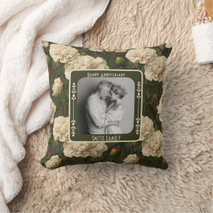 Cute Wedding 30Th Anniversary Throw Pillow 
