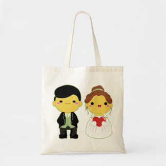 Cute Wedding Couple - 02 Tote Bag
