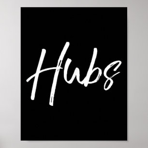 Cute Wedding Gift For Men Husband Engagement Party Poster