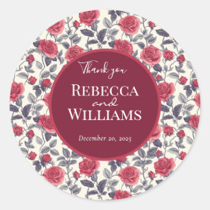 Cute Wedding Sticker